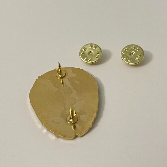 LAPD Los Angeles Police Pin Badge Double Backing Pinback - Picture 8 of 10